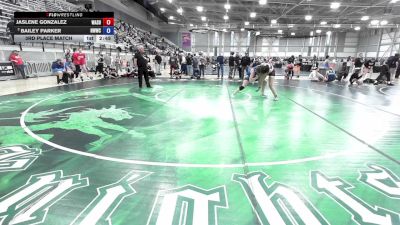 155 lbs 3rd Place Match - Jaslene Gonzalez, Washington vs Bailey Parker, NWWC