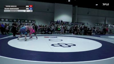 110 kg Quarters - Peter Mocco, ATT/Mocco Wrestling Academy vs Elijah Gustavson, Gold Rush Wrestling Academy Reno
