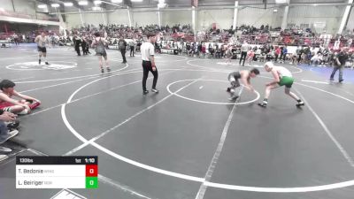 130 lbs Round Of 16 - Tristen Bedonie, Winslow Bloodline vs Lakoda Beiriger, Norwood