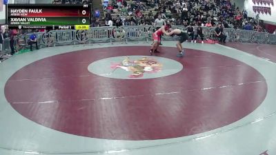 165 lbs Cons. Round 2 - Xavian Valdivia, Green Valley vs Hayden Faulk, Arbor View