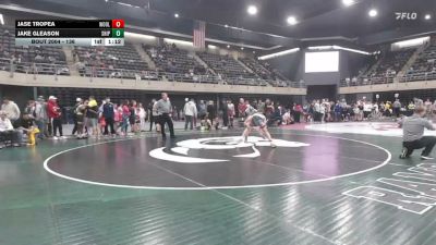 136 lbs Consi-qtrs - Jase Tropea, Woolwich Township vs Jake Gleason, Shippensburg