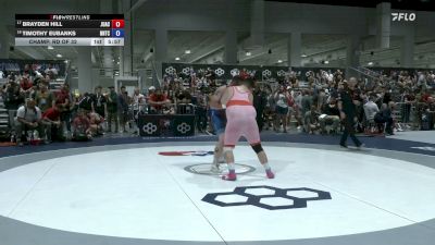 130 kg Champ. Rd Of 32 - Brayden Hill, Juice Academy vs Timothy Eubanks, NMU-National Training Center