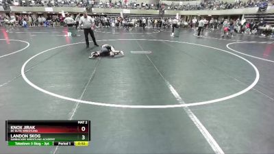 65 lbs Cons. Round 2 - Knox Jirak, DC Elite Wrestling vs Landon Skog, Sarbacker Wrestling Academy