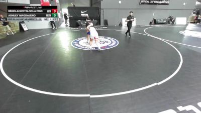 Semis - Brazil-Ahlektra Solia-Tago, Animal House Wrestling vs Ashley Magdaleno, Pacifica High School Wrestling