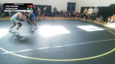 170/180 Round 1 - Jaydon Oliver, Unaffiliated vs Ryley Williams, Coastal Elite