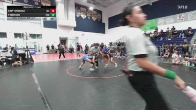 105 lbs 3rd Place Match - Yerin Ko, Rancho Bernardo WC vs Amy Mendez, Millikan