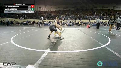 85 lbs Semifinal - Talon Peterpaul, Chickasha Wrestling vs Maddox Mejia, Prodigy Elite Wrestling