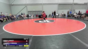 235 lbs Round 5 (6 Team) - Hailey Conley, Kansas vs Gabriella Oregon, Ohio Red