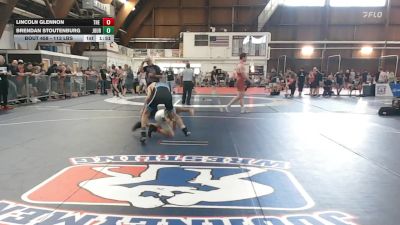 113 lbs Semifinal - Lincoln Glennon, The Hill School vs Brendan Stoutenburg, Journeymen