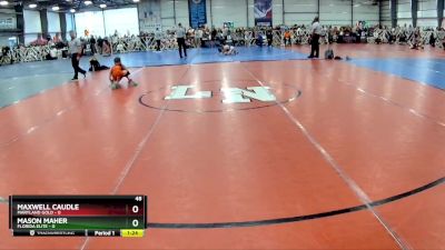 48 lbs Rd# 6- 9:00am Saturday Final Pool - Mason Maher, Florida Elite vs Maxwell Caudle, Maryland GOLD