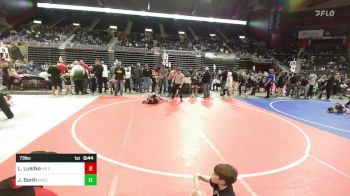 73 lbs Quarterfinal - Link Luedke, Ne Co Elite vs Jameson Barth, Project Wrestling