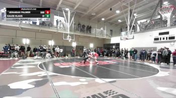 190 lbs Cons. Round 4 - Jeramiah Palmer, Sandpoint vs Kaleb Klaus, Central Valley