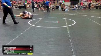 140 lbs Round 1 (4 Team) - Jayden Street, Neighborhood vs Logan Irvin, Dayton Bandits