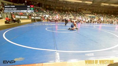 120 lbs Round Of 16 - Rocky Ford, Vian Wrestling Club vs Brecken Grav, Berge Elite Wrestling Academy