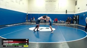 285 lbs Cons. Round 3 - Calvin Lyman, Soldotna vs Shawn Hughes-Duffy, Palmer High School