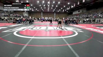 130C Champ. Round 1 - Mia Bruns, Sand Springs vs Kaitlynn Kosechata, Randall