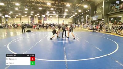 180 lbs Round Of 32 - Canton Downs, OH vs Aiden Fox, NC