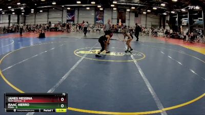 72 lbs Rd# 8- 12:30pm Saturday Final Pool - Isaac Hierro, POWA vs James Messina, Team Gotcha