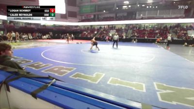 157 lbs Cons. Round 3 - Caleb Reynolds, Emmett vs Logan Schmidt, Columbia