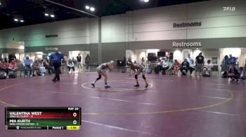 100 lbs Round 4 (16 Team) - Valentina West, Iowa SO FLUFFY vs Mia Kurth, Iowa Minion Nation