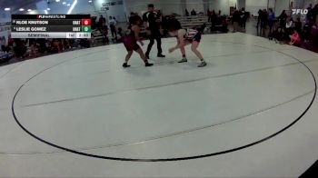 188 lbs Semifinal - Kloe Knutson, Louisville Wrestling Club vs Leslie Gomez, Grand Island Legacy Girls Wrestling Club