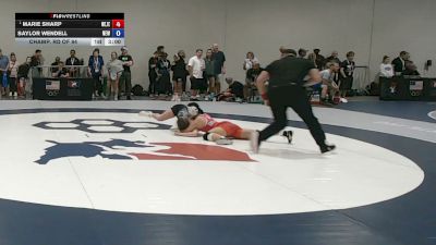 125 lbs Champ. Rd Of 64 - Marie Sharp, New Jersey vs Saylor Wendell, Nevada Elite Wrestling