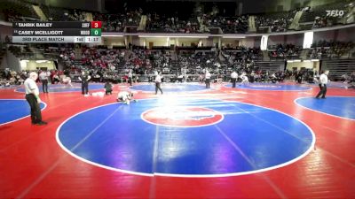120-5A 3rd Place Match - Tahrik Bailey, South Effingham vs Casey McElligott, Woodstock