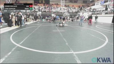 106 lbs Rr Rnd 2 - Cohen Wallace, Kingfisher YellowJackets vs Liam Kappler, Prodigy NDT