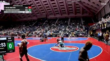 3A-150 lbs Champ. Round 1 - Ryan Rector, Harlem vs Jayden Escalante, North Hall