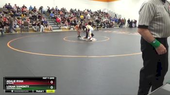 N-3 lbs Quarterfinal - Logan Xamonty, Hammerin Hawks vs Adalie Ryan, DC Elite