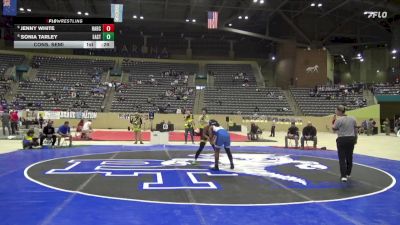 145 lbs Cons. Semi - Jenny White, Harrison County vs Sonia Tarley, Eastern