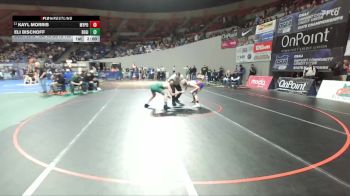 2A/1A Boys 150 Champ. Round 1 - Kayl Morris, Myrtle Point Boys vs Eli Bischoff, Regis Boys