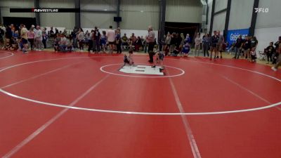 46 lbs Semifinal - Kora Knipple, Fort Ashby vs Brianna Corey, Glen Campbell