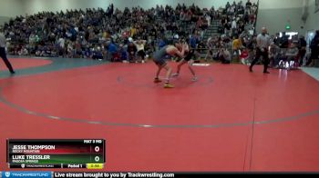 132 lbs Cons. Round 5 - Jesse Thompson, Rocky Mountain vs Luke Tressler, Pagosa Springs