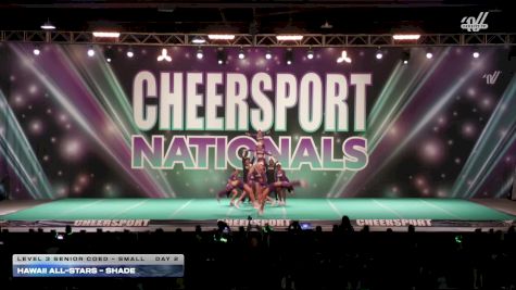 Hawaii All Stars - Shade [2026 L3 Senior Coed - Small Day 2] 2026 CHEERSPORT National All Star Cheerleading Championship
