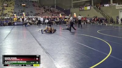 184 lbs Finals (2 Team) - Alecxander Robeson, Dubuque vs Gavin Kohel, Wisconsin-Whitewater