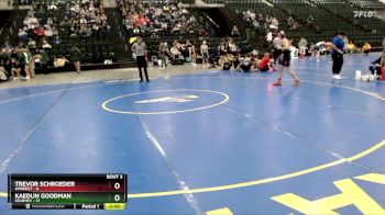 132 lbs Round 1 (16 Team) - Kaedun Goodman, Kearney vs Trevor Schroeder, Amherst