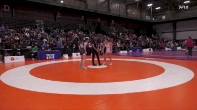 53kg Quarterfinal - Emma Tritton, Tritton Performance WC vs Alexandra Campbell, Sarnia Bluewater Wrestling Club