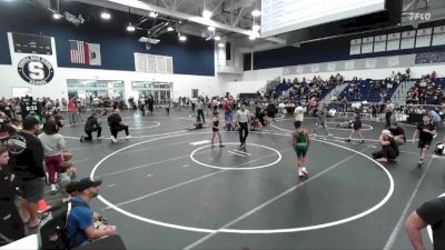 75 lbs Quarterfinal - Jayden Kai Villamil, Poway Elite vs Owen Strathman, Mantanona Training Center