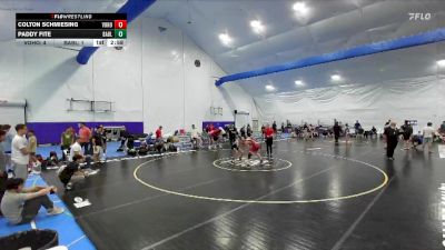 112 lbs Round 3 (10 Team) - Colton Schmiesing, Vougars Honors vs Paddy Fite, Broad Axe Blue
