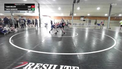 130 lbs Semifinal - Sam Miller, Camp Hill vs Nick Gordon, Palmyra