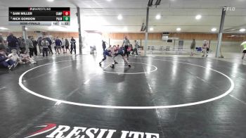 130 lbs Semifinal - Sam Miller, Camp Hill vs Nick Gordon, Palmyra