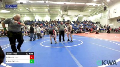 80 lbs Rr Rnd 2 - Wyatt Rooks, Team Tulsa Wrestling Club vs Cael Dolan, Berryhill Wrestling Club