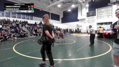 130 lbs Semifinal - Renice Gonzalez, Colony vs Madison Black, Newbury Park