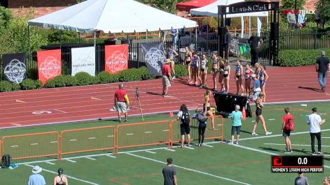 High Performance Women's 1500m, Heat 3