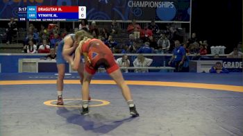 53 kg Final 3-5 - Mariana Dragutan, Mda vs Mariia Vynnyk, Ukr
