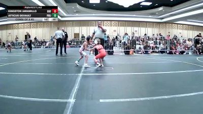 43 lbs Consi Of 8 #2 - Kingston Jaramillo, Uintah vs Atticus DeVault, Project 8 WC