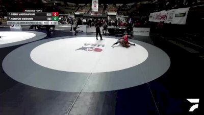 Semis - Arno Vardanyan, Birmingham Community Charter High School Wrestling vs Ashton Besmer, Dethrone Wrestling Club