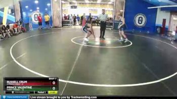 120 lbs Round 2 (8 Team) - Prince Valentine, Funky Monkey vs Russell Crum, Cypress Creek