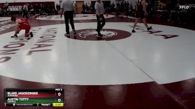 157 lbs Champ. Round 1 - Blake Jagodzinske, Augsburg vs Austin Totty, Central